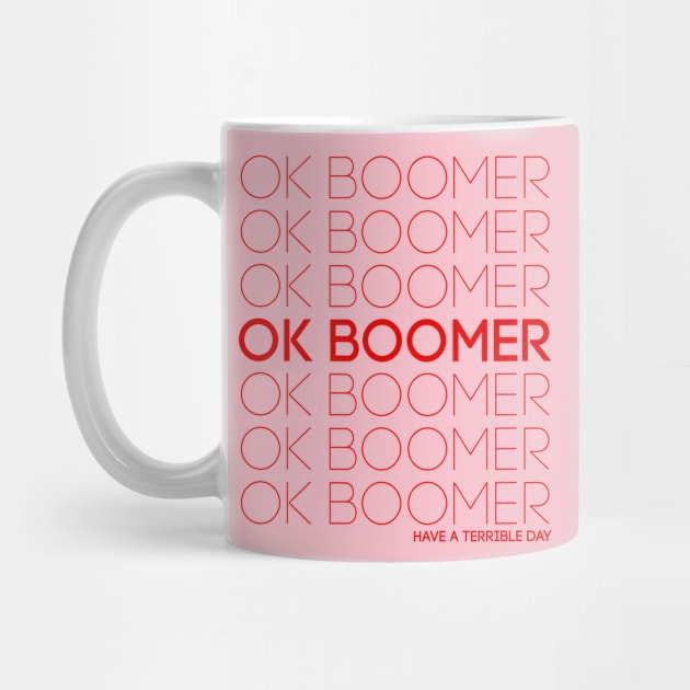 Ok-boomer-trending T-Shirt by mo designs 95